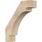 Ekena Millwork 5 1/2"W x 20"D x 24"H Merced Smooth Knee Brace, Douglas Fir BRC06X20X24MRC00SDF - alternate 1